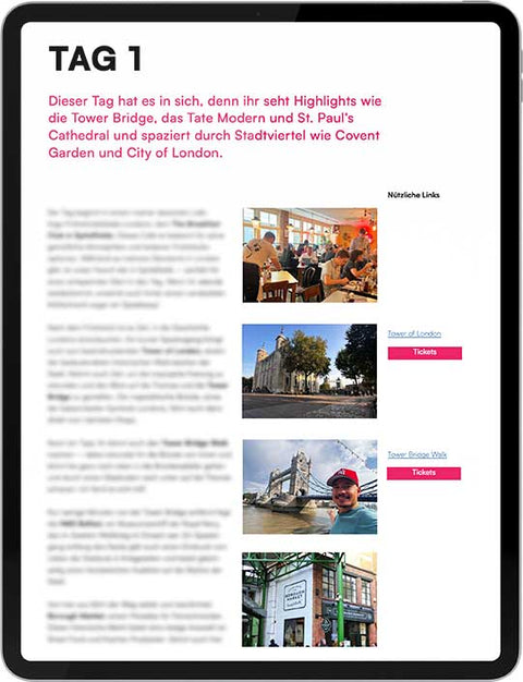 3 Tage in London: Detaillierter Reiseplan & Karten