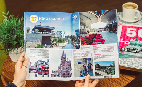 Die TOP 50 Attraktionen, Insider-Spots und Events in London - gedrucktes Magazin
