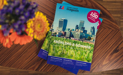 London im Frühling & Sommer – gedrucktes Magazin