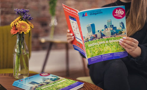 London im Frühling & Sommer – gedrucktes Magazin