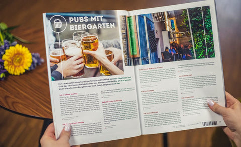 London im Frühling & Sommer – gedrucktes Magazin
