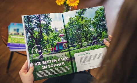 London im Frühling & Sommer – gedrucktes Magazin