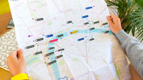 London Faltplan für die Hosentasche