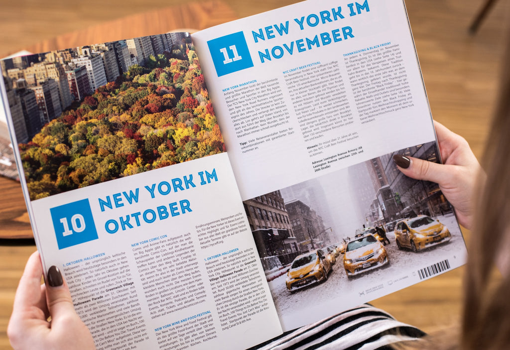 New York im Herbst & Winter - gedrucktes Magazin